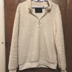 Soul Star - half zip, fleece, teddy jacket